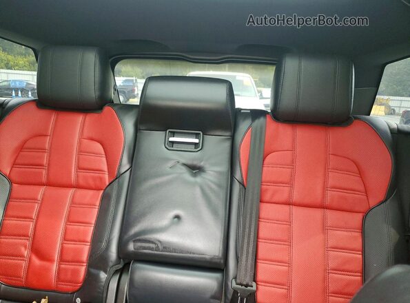 SALWS2VF3GA561772 2016 LAND ROVER RANGE Red Vista de los asientos traseros