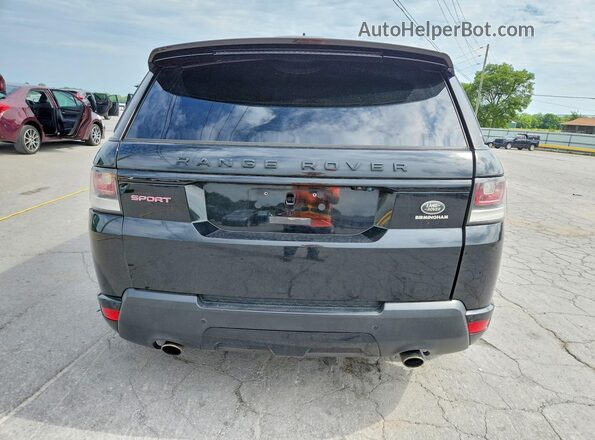 SALWS2VF5GA576600 2016 LAND ROVER RANGE Black Rear view