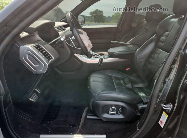 SALWS2VF5GA576600 2016 LAND ROVER RANGE Black Front interior view