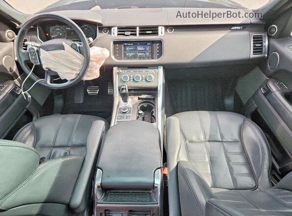 SALWS2VF5GA576600 2016 LAND ROVER RANGE Black Dashboard view