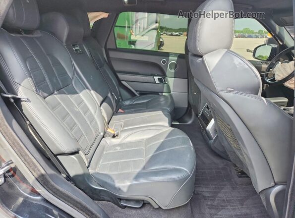 SALWS2VF5GA576600 2016 LAND ROVER RANGE Black Rear interior view