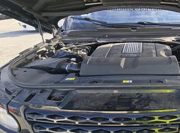 SALWV2EF7GA582860 2016 LAND ROVER RANGE ROVER SPORT Black Engine compartment view