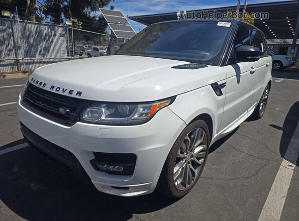 SALWV2EF9GA594718 2016 LAND ROVER RANGE White უკანა მარცხენა
