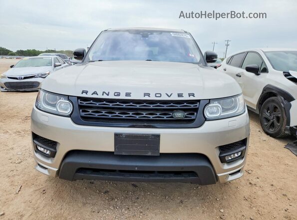 SALWV2FE4HA149309 2017 LAND ROVER RANGE Бежевый Вид спереди