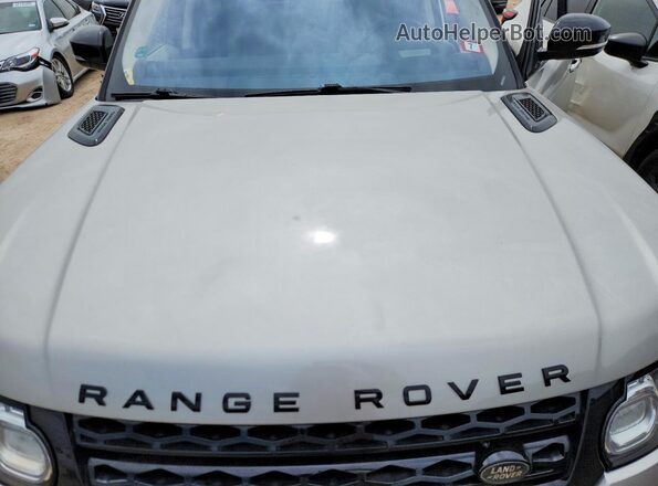 SALWV2FE4HA149309 2017 LAND ROVER RANGE Бежевый Вид подкапотного пространства