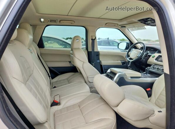 SALWV2FE4HA149309 2017 LAND ROVER RANGE Бежевый Вид задней части салона