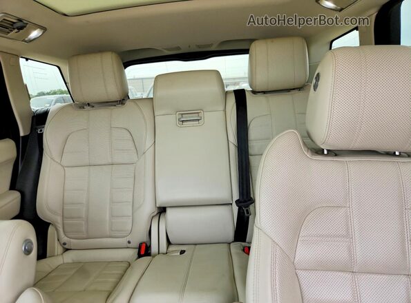 SALWV2FE4HA149309 2017 LAND ROVER RANGE Бежевый Вид задних сидений