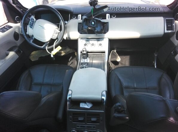 SALWV2FV1HA692231 2017 LAND ROVER RANGE Silver Առջևի վահանակի տեսք