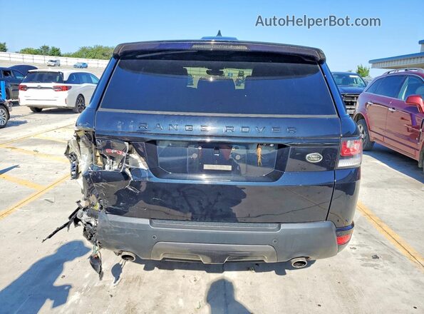 SALWV2FV2HA150409 2017 LAND ROVER RANGE ROVER Черный Вид салона спереди