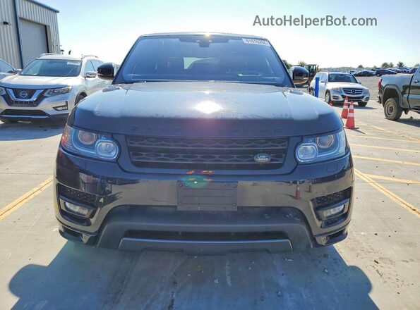 SALWV2FV2HA150409 2017 LAND ROVER RANGE ROVER Черный Вид сзади