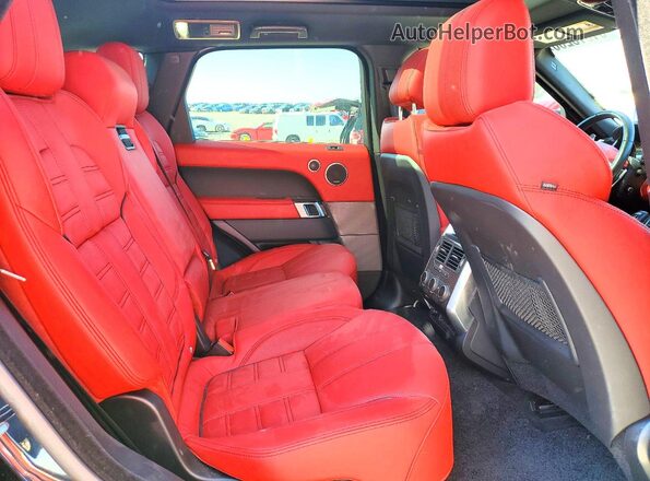 SALWV2FV2HA150409 2017 LAND ROVER RANGE ROVER Черный Вид подкапотного пространства