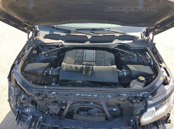 SALWV2FV4HA682664 2017 LAND ROVER RANGE Черный Вид подкапотного пространства