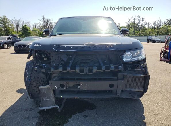 SALWV2FV4HA682664 2017 LAND ROVER RANGE Черный Вид спереди