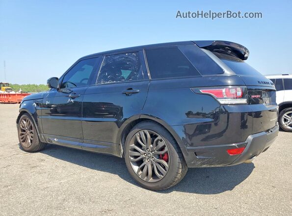 SALWV2FV4HA682664 2017 LAND ROVER RANGE Черный Задняя левая четверть