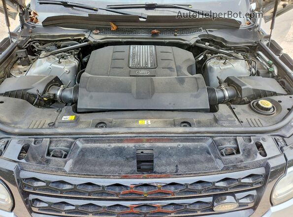 SALWV2FV7HA125361 2017 LAND ROVER RANGE Silver Սալոնի հետևի տեսք