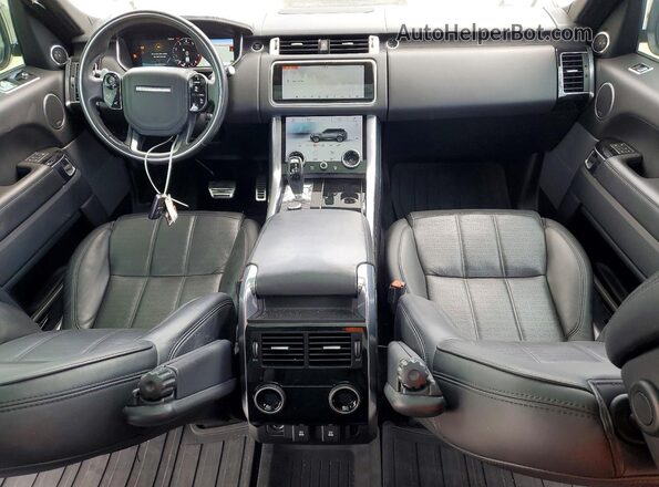 SALWV2SV0KA849888 2019 LAND ROVER RANGE Gray Dashboard view