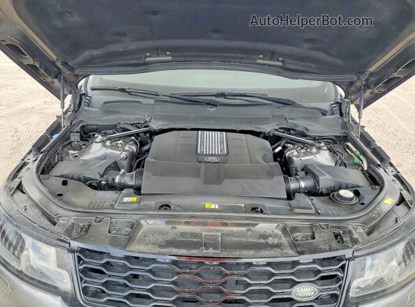 SALWV2SV0KA849888 2019 LAND ROVER RANGE Gray Engine compartment view