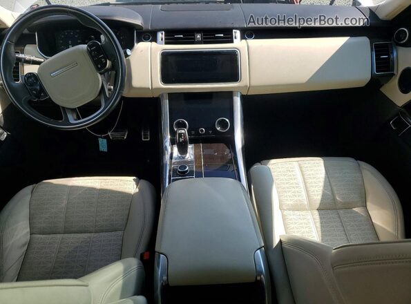 SALWV2SV1KA422428 2019 LAND ROVER RANGE White Dashboard view