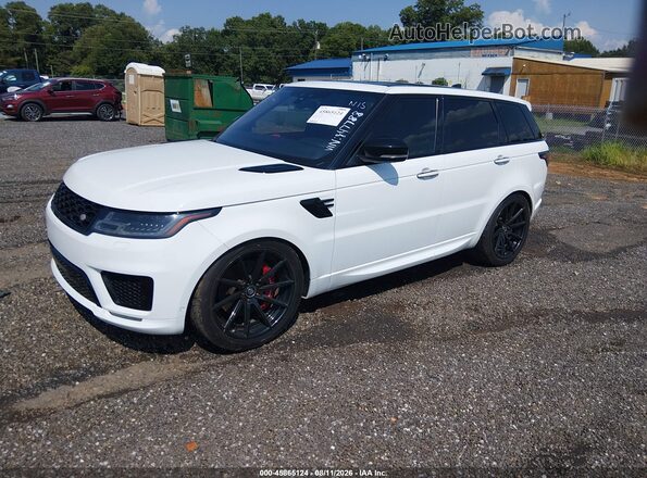 SALWV2SV8KA847788 2019 LAND ROVER RANGE ROVER SPORT White Առջևի ձախ երեք քառորդ տեսարան