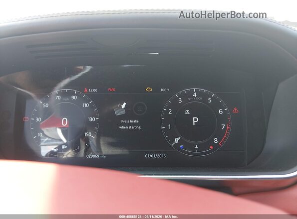 SALWV2SV8KA847788 2019 LAND ROVER RANGE ROVER SPORT White Հետևի նստատեղերի տեսք