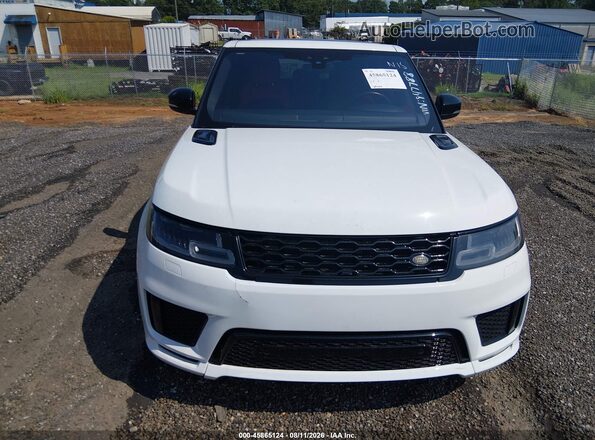 SALWV2SV8KA847788 2019 LAND ROVER RANGE ROVER SPORT White Դիմացի տեսք