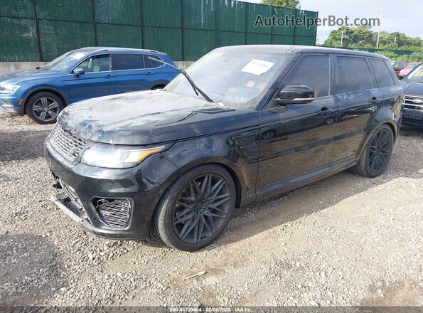 SALWZ2EF7GA101705 2016 LAND ROVER RANGE ROVER SPORT Черный Передняя левая четверть