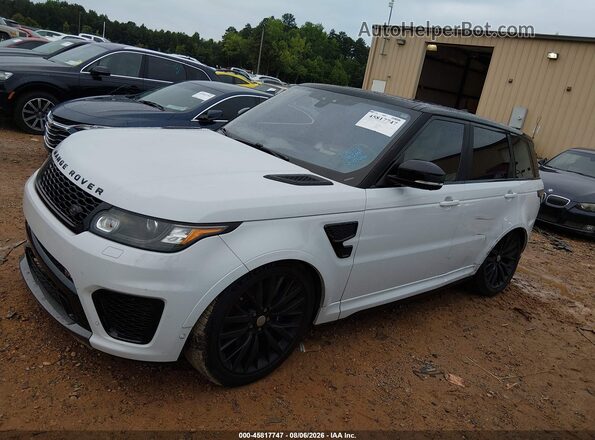 SALWZ2FE8HA165145 2017 LAND ROVER RANGE ROVER SPORT White Vista tres cuartos delantera izquierda