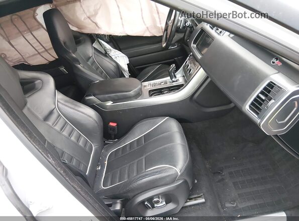 SALWZ2FE8HA165145 2017 LAND ROVER RANGE ROVER SPORT White Vista interior delantera