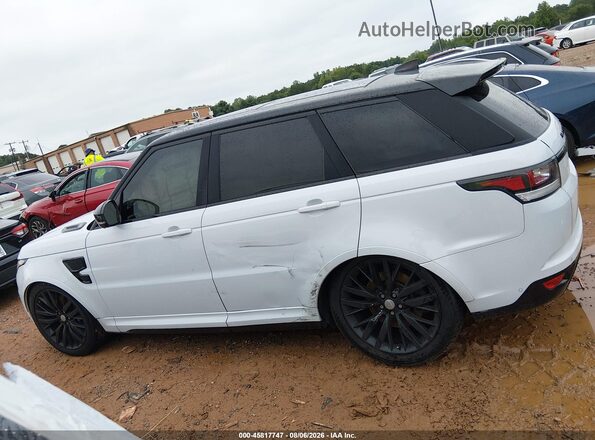 SALWZ2FE8HA165145 2017 LAND ROVER RANGE ROVER SPORT White Vista interior trasera
