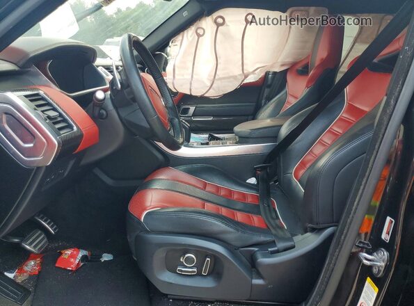 SALWZ2FEXHA125794 2017 LAND ROVER RANGE Black Vista interior delantera