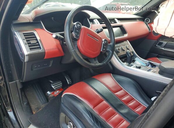 SALWZ2FEXHA125794 2017 LAND ROVER RANGE Black Vista del salpicadero