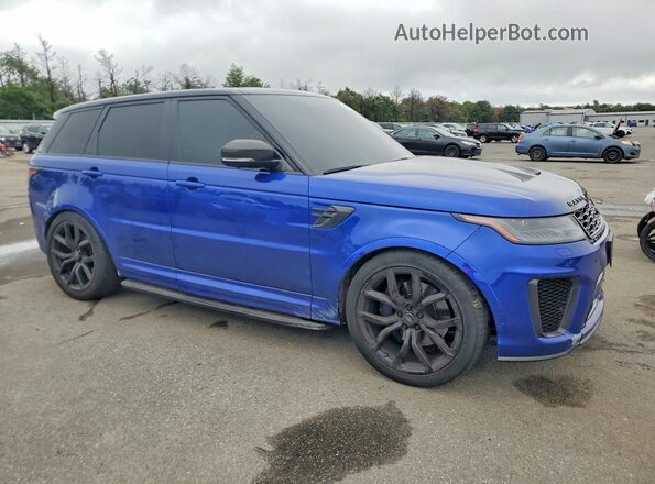 SALWZ2SE7KA817105 2019 LAND ROVER RANGE Blue Առջևի աջ