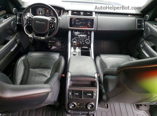 SALWZ2SE7KA817105 2019 LAND ROVER RANGE Blue Առջևի վահանակի տեսք