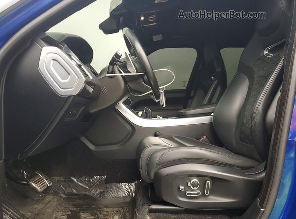 SALWZ2SE7KA817105 2019 LAND ROVER RANGE Blue Սալոնի դիմացի տեսք