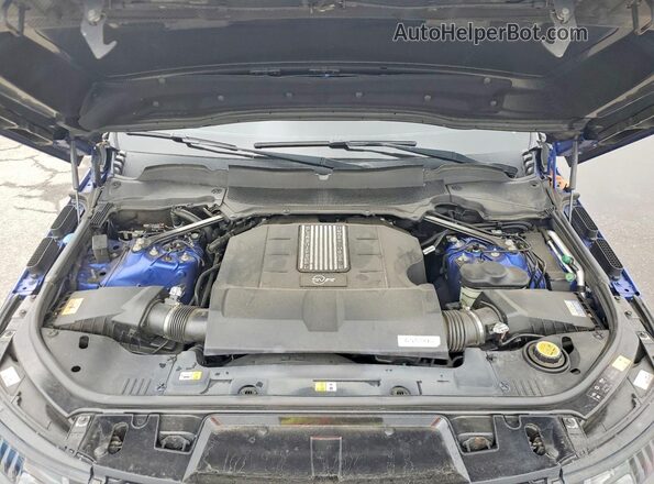 SALWZ2SE7KA817105 2019 LAND ROVER RANGE Blue Շարժիչի բաժամունքի տեսք