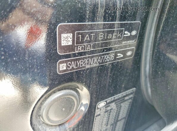 SALYB2EN0KA779516 2019 LAND ROVER RANGE ROVER Black Սալոնի 360 աստիճան տեսք