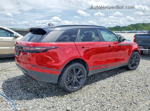 SALYB2EX2KA207459 2019 LAND ROVER RANGE Burgundy Trasero derecho