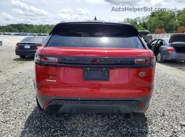 SALYB2EX2KA207459 2019 LAND ROVER RANGE Burgundy Vista trasera