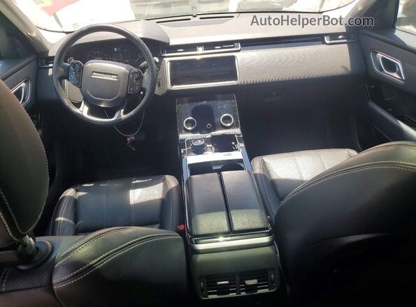 SALYB2EX2KA207459 2019 LAND ROVER RANGE Burgundy Vista del salpicadero