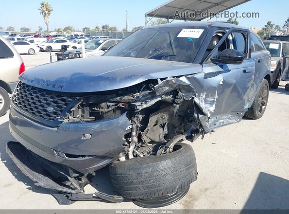 SALYB2EX3LA296234 2020 LAND ROVER RANGE ROVER VELAR Light Blue წინა ხედი
