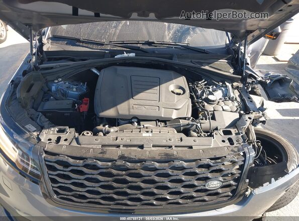 SALYB2EX3LA296234 2020 LAND ROVER RANGE ROVER VELAR Light Blue უკანა ხედი