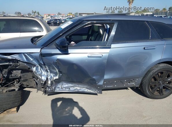 SALYB2EX3LA296234 2020 LAND ROVER RANGE ROVER VELAR Light Blue უკანა სალონის ხედი