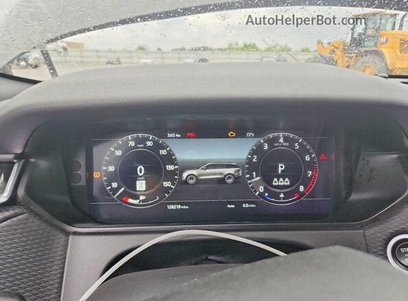 SALYB2EX7KA219722 2019 LAND ROVER RANGE Черный Вид щитка приборов
