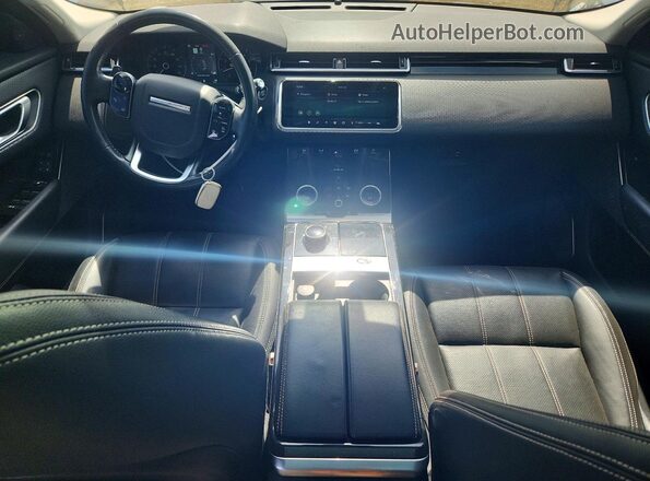 SALYB2EX8KA210415 2019 LAND ROVER RANGE Silver Dashboard view