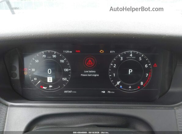 SALYB2EXXKA229225 2019 LAND ROVER RANGE ROVER VELAR Gray Հետևի նստատեղերի տեսք