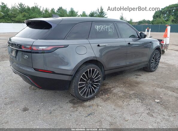 SALYB2EXXKA229225 2019 LAND ROVER RANGE ROVER VELAR Gray Հետևի աջ