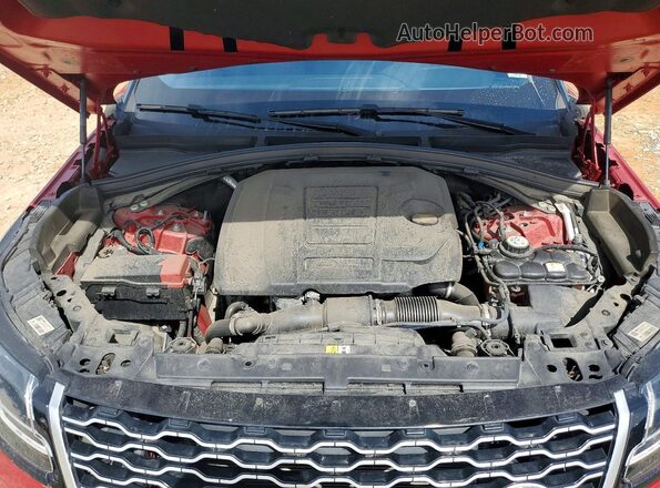 SALYB2EXXLA274165 2020 LAND ROVER RANGE Red ძრავის განყოფილების ხედი