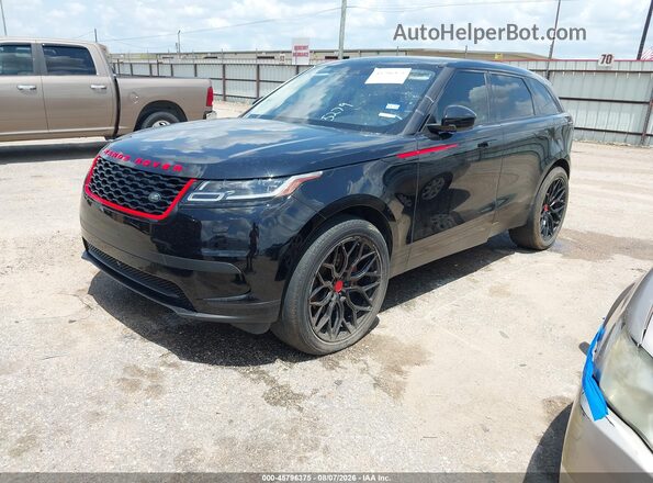 SALYB2FV0LA255279 2020 LAND ROVER RANGE ROVER VELAR Black Front left