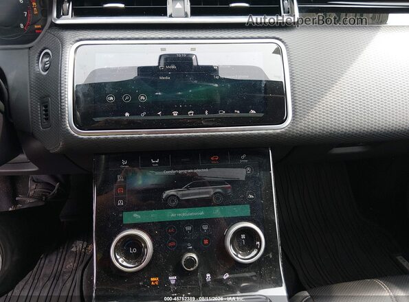 SALYB2FV5LA257853 2020 LAND ROVER RANGE ROVER VELAR Black 