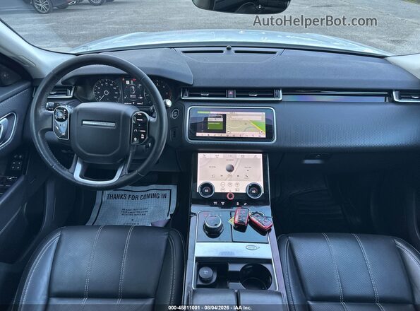 SALYB2RN3JA764534 2018 LAND ROVER RANGE ROVER VELAR White Դիմացի տեսք